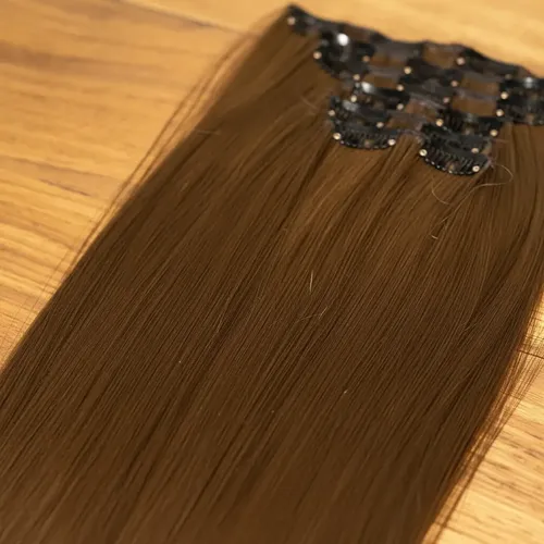 Cortinas Cabello Organico Set De 6 Piezas