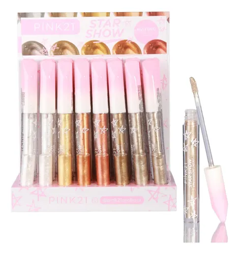Sombra Liquida Brillante Star Show Eyeshadow Liquid Pink 21