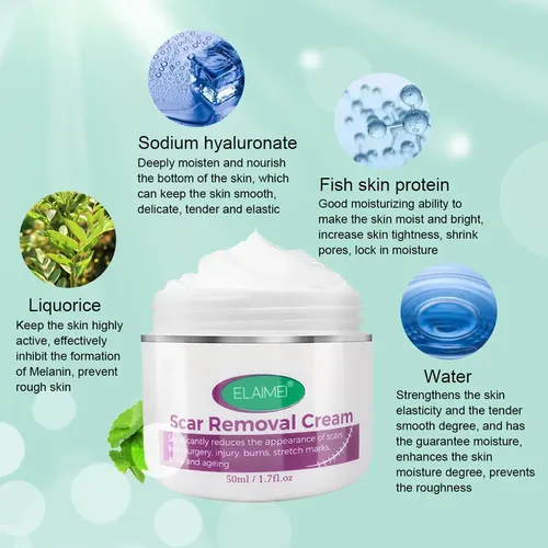 Crema For Aliviar Marcas Y Reparar Quemaduras Y Eliminar Ma