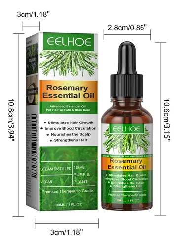 Aceite Esencial De Sérum Capilar De Romero
