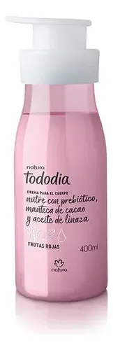 Crema Hidratante Tododia 400ml Frutos Rojos