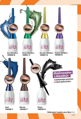 Avon Delineador Líquido Color Trend – Punta Fina – Tati