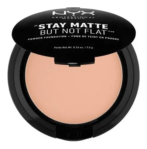 Base de maquillaje en polvo NYX Professional Makeup Base Maquillaje En Polvo Stay Matte But Not Flat tono medium – 7.5g