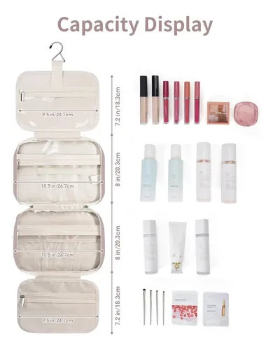 Neceser Colgante Narwey, Organizador De Maquillaje De Viaje
