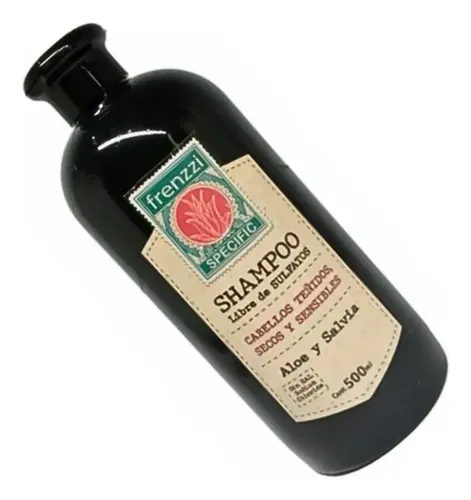 Frenzzi Shampoo Aloe Y Salvia Cabellos Teñidos Y Secos 500ml