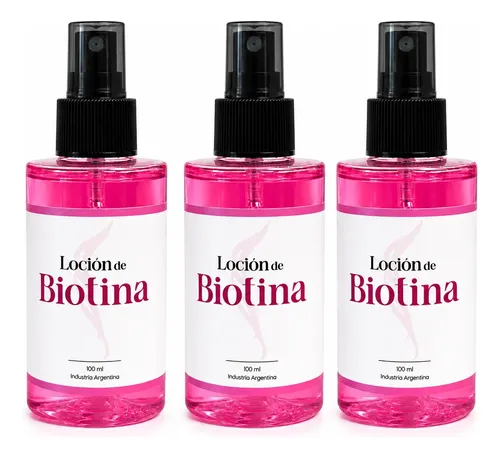 Biotina Pura Capilar Anti Caída X3 Unidades X100 Ml C/u