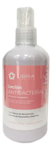 Locion Antibacterial Higienica Benzalconio X 250 Libra