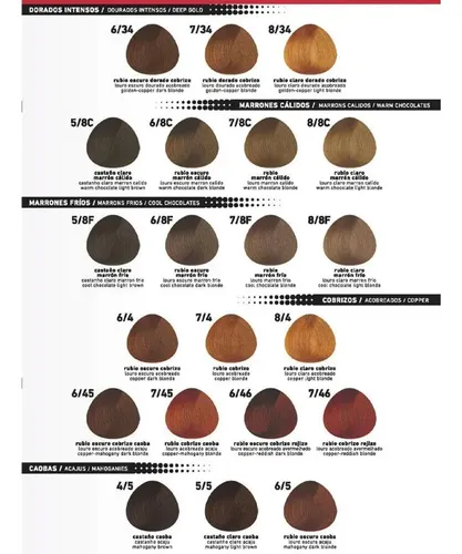 Tintura Coloracion Para Cabello Fidelite Colormaster X 60gr Tono 6 rubio oscuro