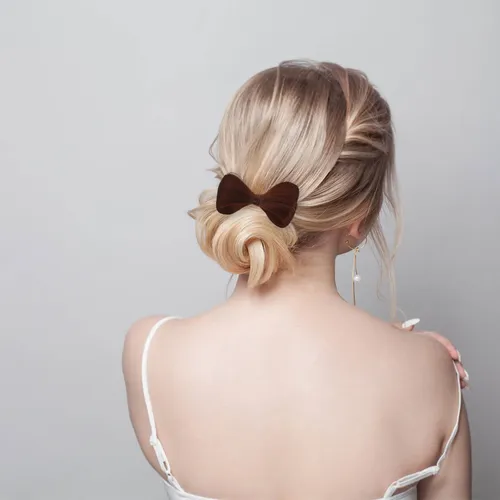 Extensión De Cabello Para Moño Mujer Falso Cabello Decorativ