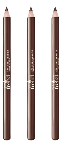 Avon Color Trend Delineador Chocolate X 3 Unidades