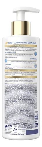 Dove Sérum Corporal Pro-Ceramidas Dermo Hidratante, Recupera Suavidad e Hidratación al Primer Uso, Piel Seca, 400ml