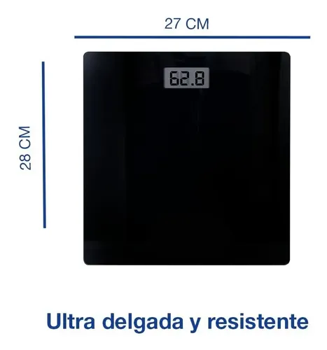 Báscula Corporal Digital Alta Precisión Con Plataforma