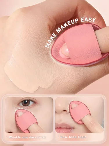 Set De 50 Esponjas De Maquillaje Rosas Drop E (gm) Hb