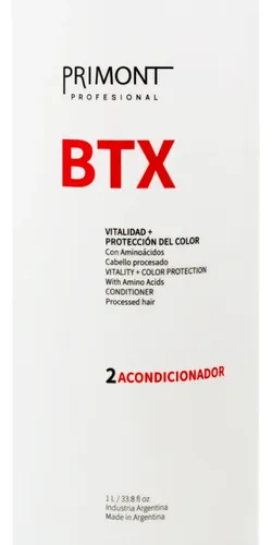 Primont Btx Acondicionador Reparador Procesados Teñidos 1lt