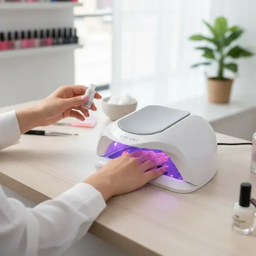Cabina Uv Led Lámpara 288w City Girl Manicura Semipermanente