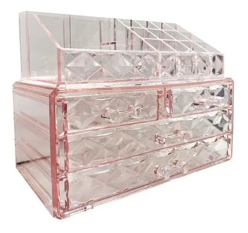 Organizador Para Maquillaje Escritorio Cosmeticos 4 Cajones