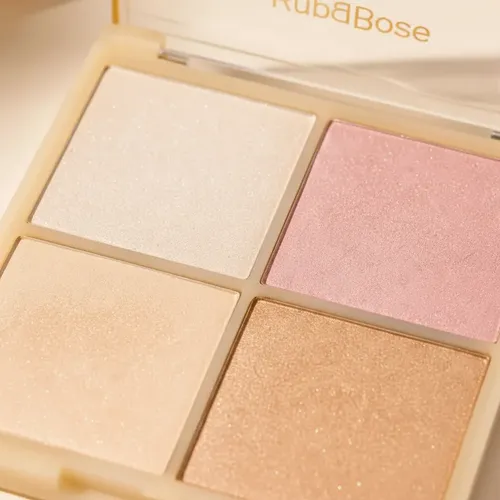 Kit Maquillaje Iluminadores Set De Brochas