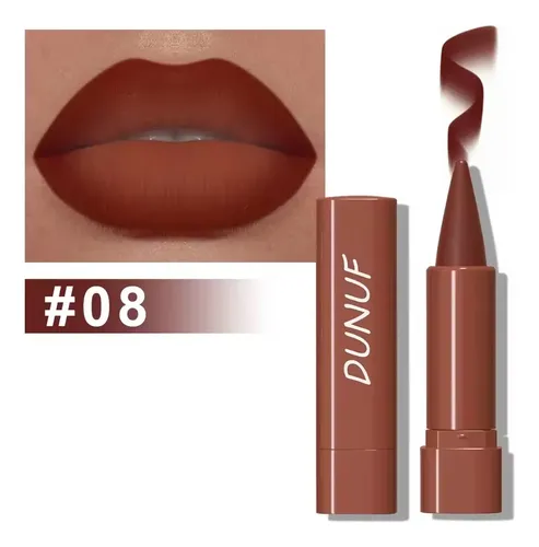 Labial Mate Degradado Acabado Aterciopelado