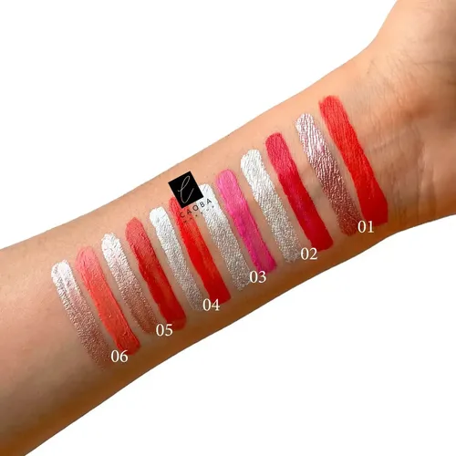 Duo Rubor + Iluminador Liquid 2en1 Pink21 Blush Highlighter Tono Del Maquillaje 05