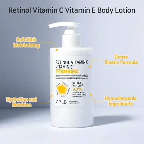 #aplb Retinol Vitamina C Vitamina E Loción Corporal Retinol Vita/