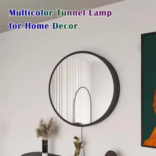 Luz Led Espejo Infinito Multicolor Con Control Remoto
