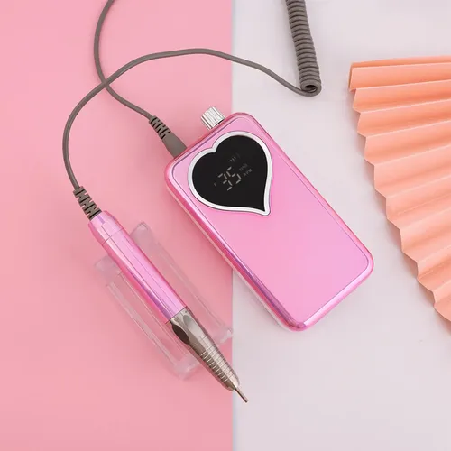 Kit De Lima De Uñas Eléctrica, Taladro Portátil Profesional