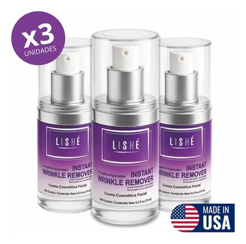 Lishe Famosa Crema Antiarrugas Instantánea X 3 Made In Usa Madura Día/noche