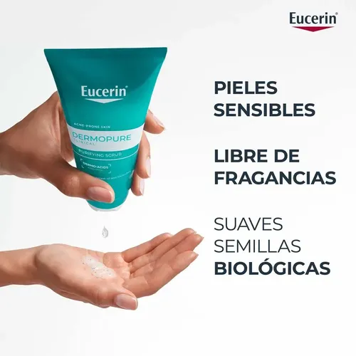 Eucerin Exfoliante Dermopure Oil Control 100 Ml Momento de aplicación Día Tipo de piel Grasa