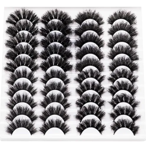 Pestañas Postizas Wikbik 20 Pares D1-fluffy Lashes