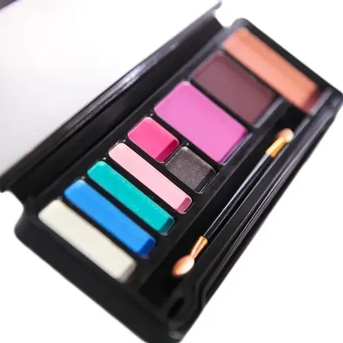 Paleta Metalica De Sombras Love Crazy Set De 9 Colores