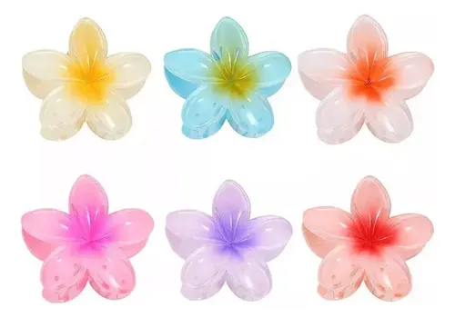Ganchos De Pelo En Forma De Flor Nuevos My1.