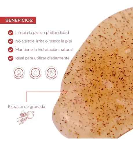 Gel De Ducha Corporal Microexfoliante Skin Food Idraet 190g