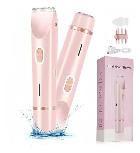 ~depiladora Eléctrica Doble Cabezal Impermeable@.