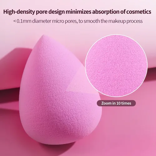 Esponjas De Maquillaje Beakey Fm-0384 Rosa