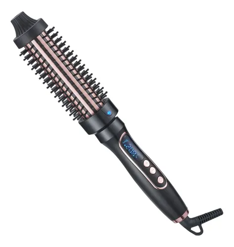 Plancha Cabello Punta Fria Ajustable Alisadora Rizadora 2en1