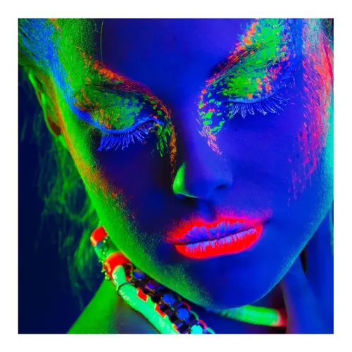 Lápiz Labial Barra Fluo Cotillón Maquillaje Neón Pintafan