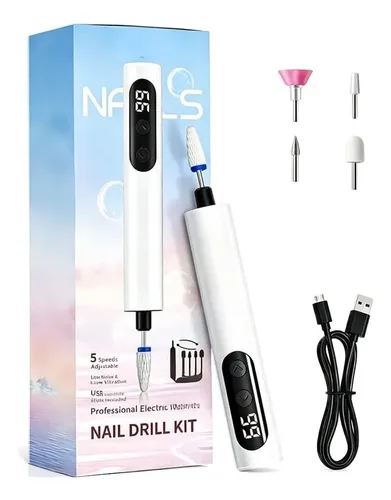 Pulidora Uñas Inalámbrica Velocidad Ajustable