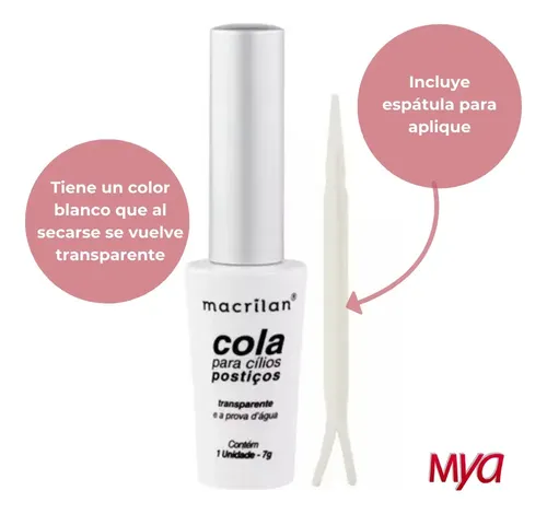 Pegamento Para Pestañas Postizas Macrilan 7ml Eyelash Glue