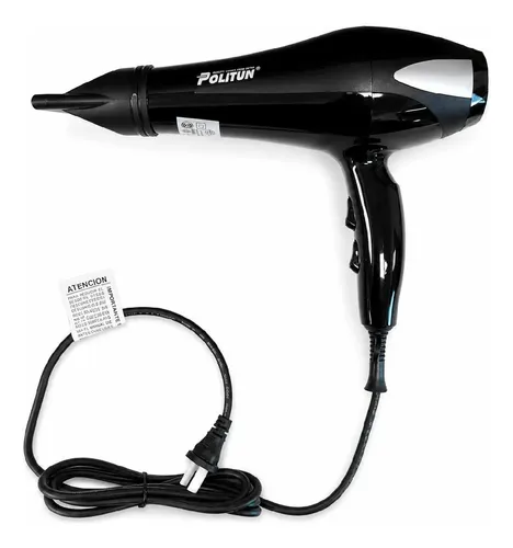 Secador De Pelo Profesional 1500w Con Difusor Y Peines Kit