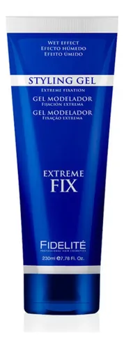 Gel Modelador Fijación Extrema Efecto Húmedo Fidelité 230ml