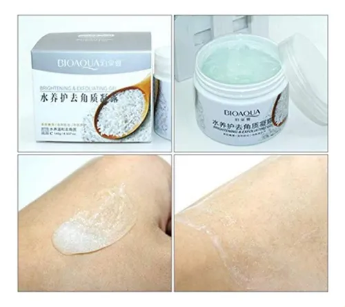 El Gel Exfoliante De Arroz Elimina Las Células Muertas Bioaq