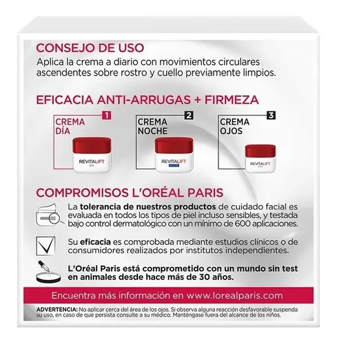 Crema Facial Día L’oréal Paris Revitalift X 50ml