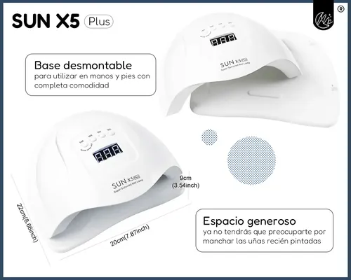 Kit Inicial Uñas Y Semipermanente Cabina Completo 44 Piezas