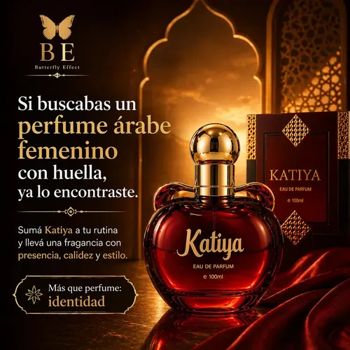 Perfume Arabe Con Feromonas Mujer Katiya Oud Ind Nacional