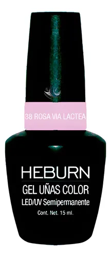 Esmalte Gel Led/uv 38 Via Lactea Rosa Semipermanente Heburn