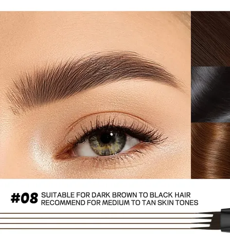 Delineador De Cejas Impermeable Espresso 2 Unidades