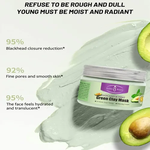 Mascarilla Arcilla Aichun Beauty Avocado Menta 71