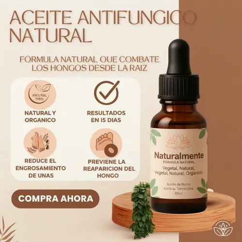 Aceite Antihongos 2×1 Para Pies Uñas Y Manos