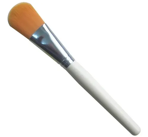 Pincel Jessamy P310 Taklon Para Mascarilla De Maquillaje Color Cremita