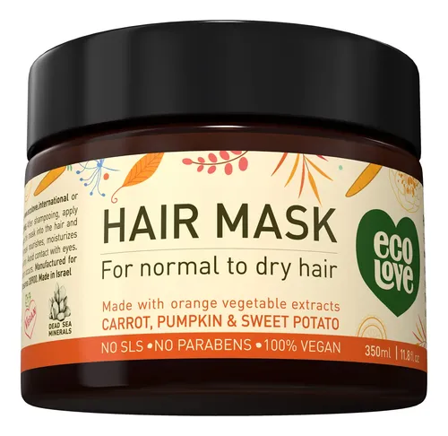 Mascarilla Capilar Ecolove Deep Conditioning Zanahoria Calab
